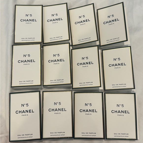 CHANEL 12 SAMPLES NO.5 E D P - Picture 1 of 3